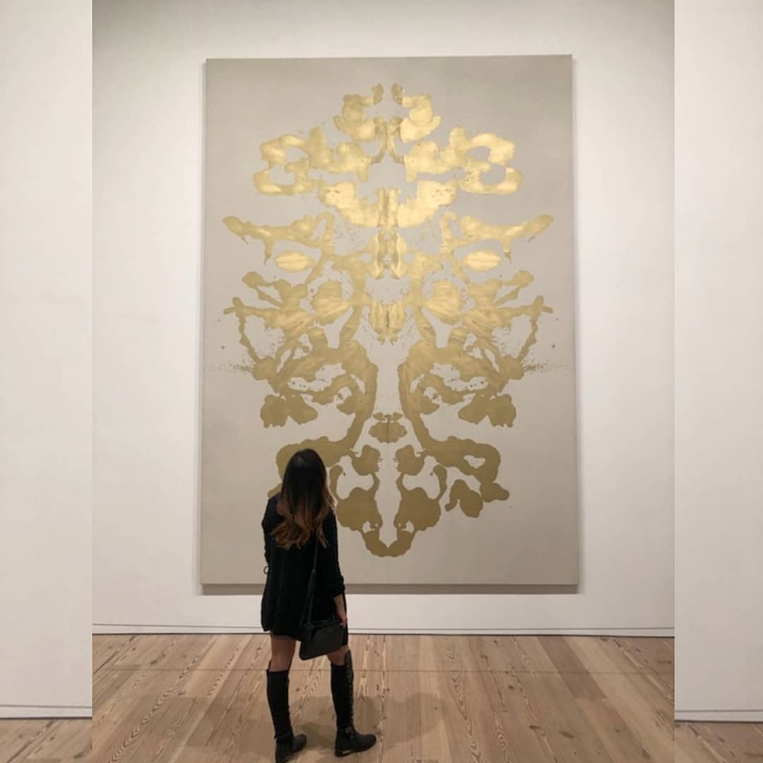 A moment with Warhol. A Rorschach of reverence. Whitney Museum, 2018.