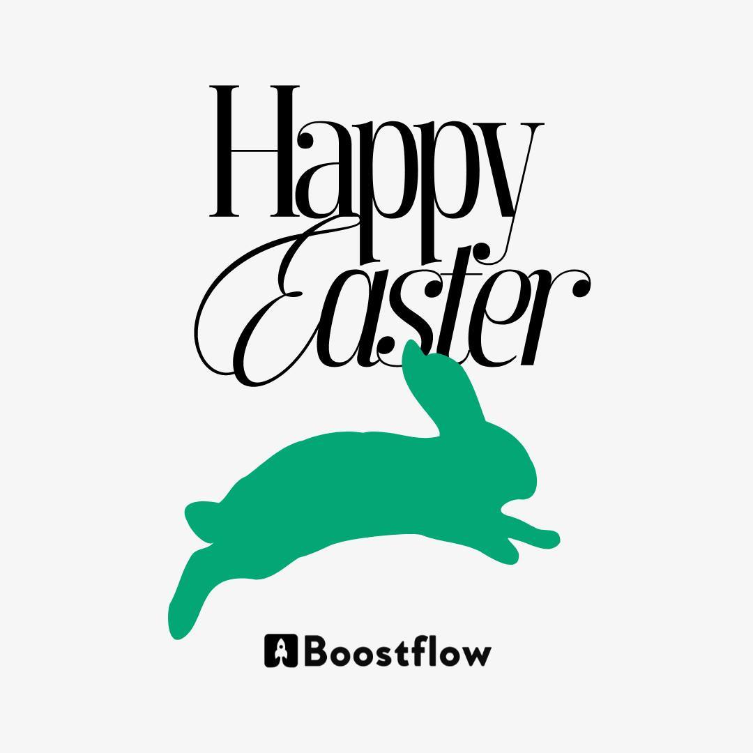 Happy Easter from Boostflow! 🐇
Please note that our offices will be closed Friday, March 29 for Good Friday and Monday, April 1 for Easter Monday.
We return to regular business hours on Tuesday, April 2.