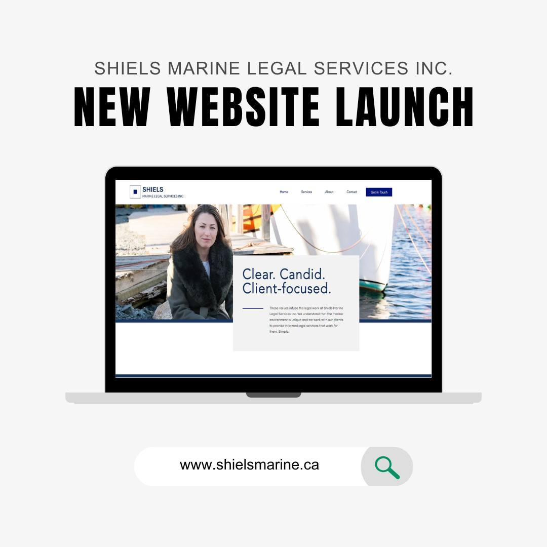 We're launching a website for Shiels Marine Legal Services Inc., a newly formed law firm in Yarmouth, NS serving clients in the marine industry. 🐟
Learn more at boostflow.ca/portfolio
