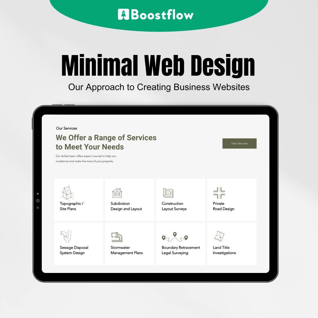 Tap into simplicity with our favourite web design trend: Minimalism. 🎨
Less is more in 2024, as clean lines, ample white space, and a focused colour palette take center stage, making websites not only beautiful but highly functional. Simplicity emphasizes the essentials, ensuring your message and offerings stand out without the clutter.
Ready for a sleek, user-friendly website that captures and keeps attention? Embrace the power of minimalism with us.