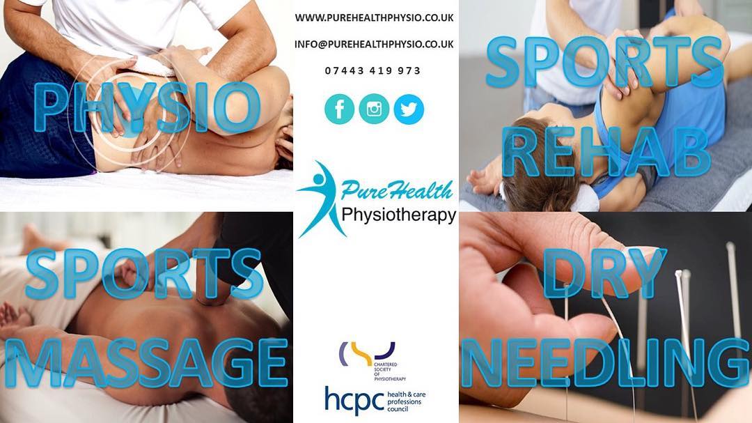 Contact us today:
www.purehealthphysio.co.uk
Info@purehealthphysio.co.uk
01784 421 218
07443419973
#physiotherapy #sportsrehab #sportsmassage #dryneedling