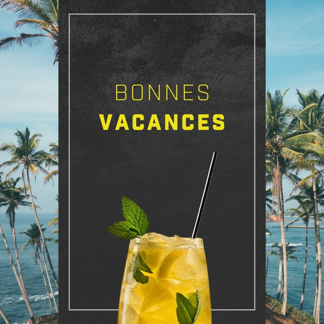 L’entreprise ferme pour la période estivale du 13 juillet au 04 août 2024.
Nous vous souhaitons de merveilleuses vacances et sommes impatients de vous retrouver en août 🌴☀🍹
#tavadecsa #vacances #soleil