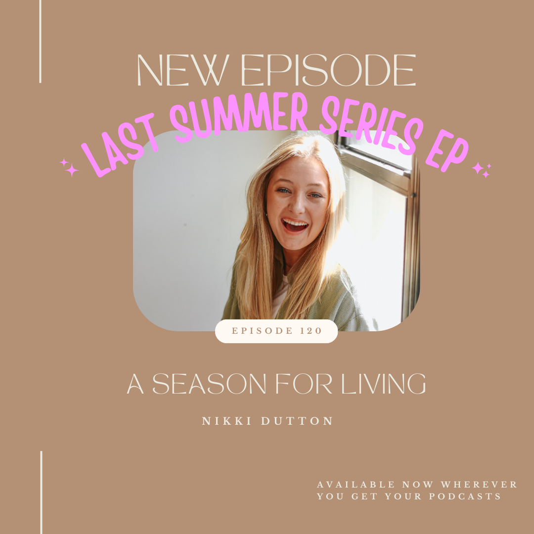 In this last episode of the summer series, I share highlights from my summer, hopes for more ahead, and speak to living/experiencing seasons vs. producing ones.
Next week we are back to our regularly scheduled programming of guest interviews with some of the most incredible people on the planet. New episodes every Thursday!
Available everywhere you find your podcasts ✨