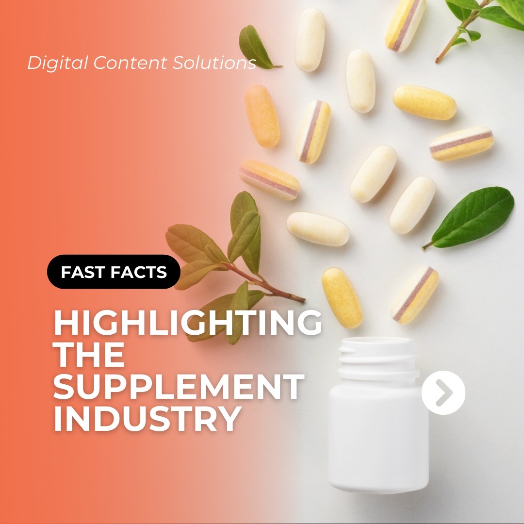 One of the industries we serve and want to highlight this National Wellness Month is the supplement industry.
Supplements are very beneficial to one's health when taken as recommended and can add those missing nutrients to your diet!
Swipe to learn a few fast facts about supplements and some of our favorite brands!
#NationalWellnessMonth #supplements #wellness #nutrition #marketing
