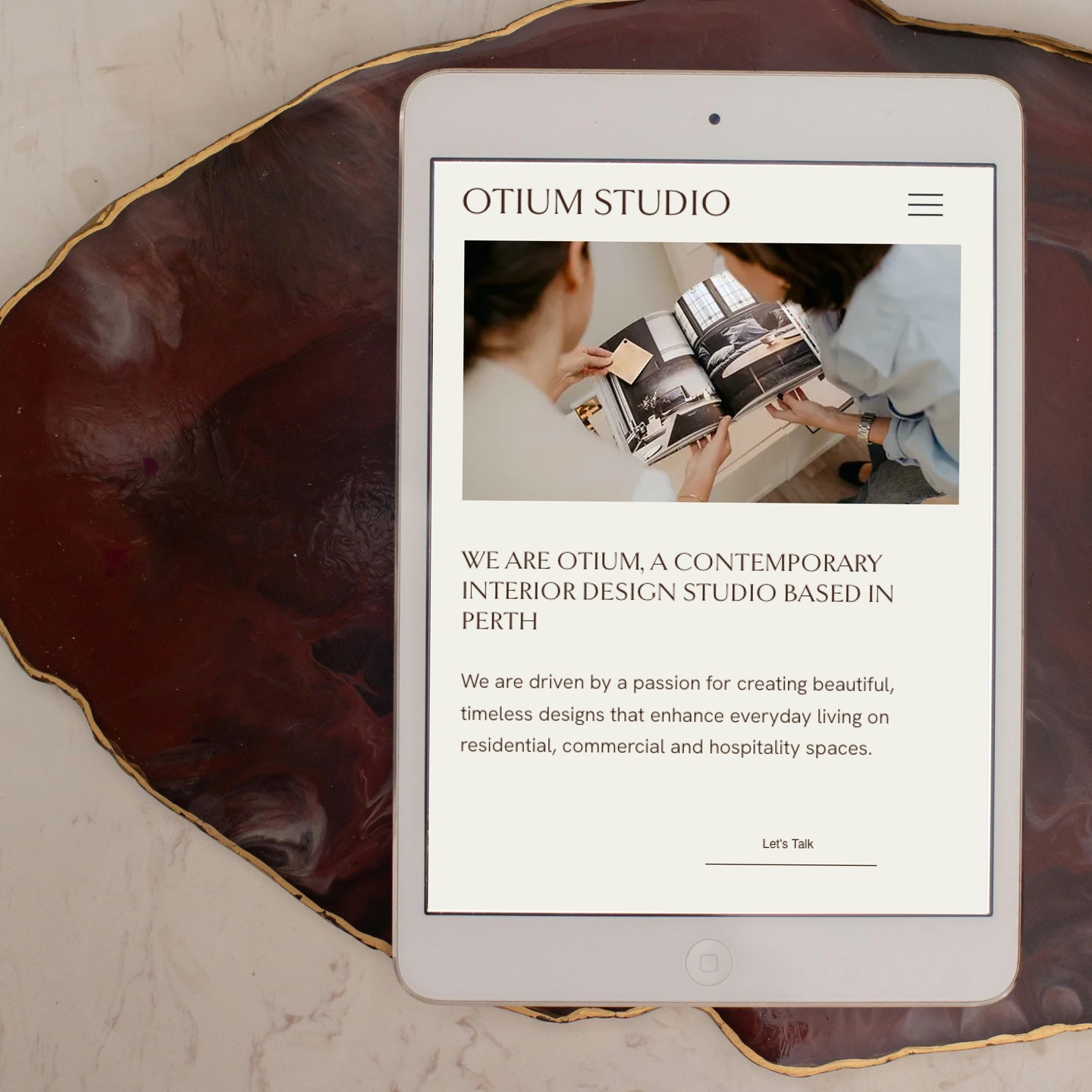 The new online home we designed for our good friends at @otium_studiodesign is now live!
This project was all about creating a clean, minimalist design that allows Otium Studio to really highlight their beautiful, timeless work, that enhances everyday living across residential, commercial, and hospitality spaces. Go check out their new website! 🤎
#WebDesign #MinimalistDesign #OtiumStudio #customwebsite #webdesignstudio #optimisedwebsites #interiordesign #architecture #womencreatives