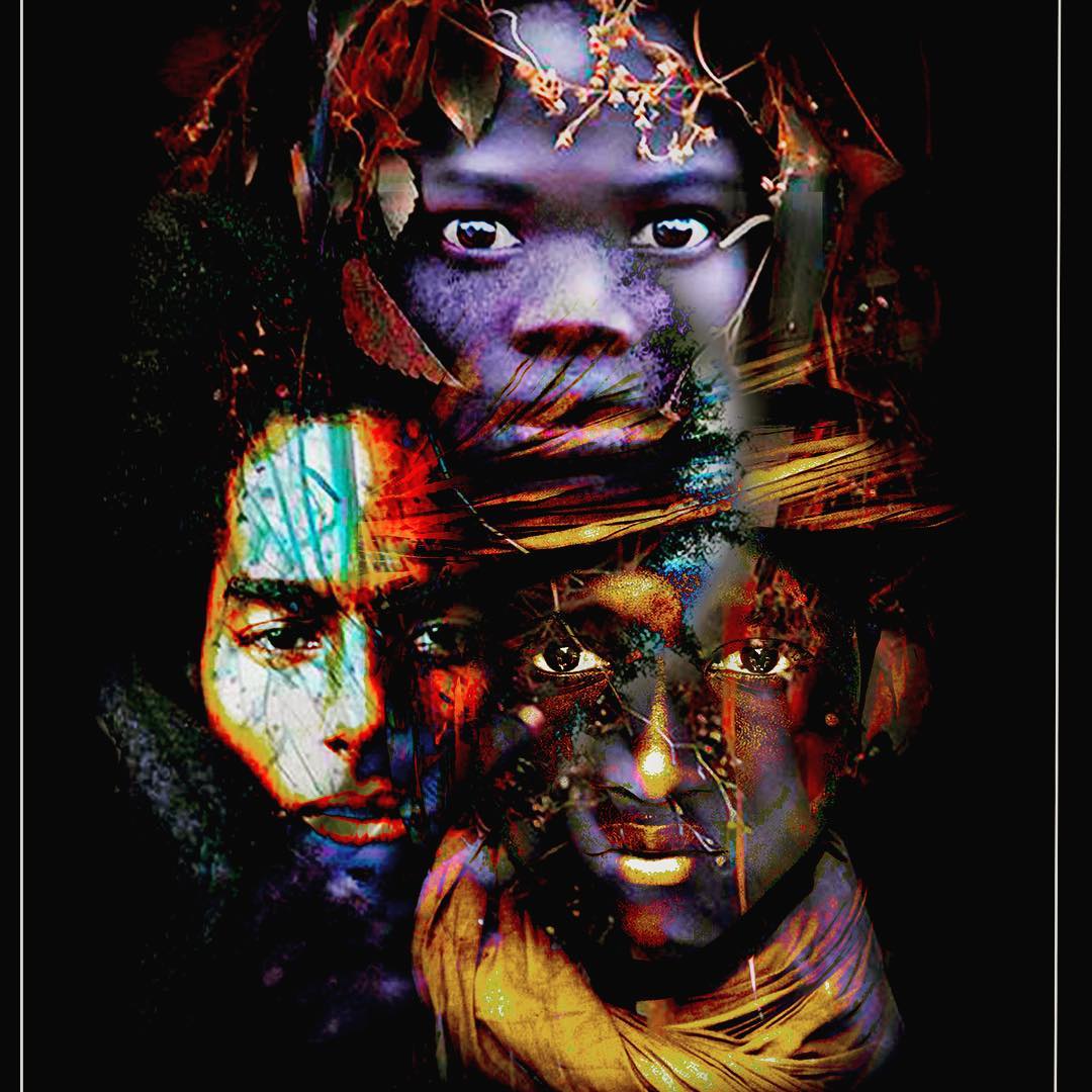 “Their Eyes Were Watching God” #digitalart #instagram #abstractart #photoshop #chicago #collage #illustration #black #instagood #instaart #color #creative #artdirection #culture #photography #streetart #artdaily #gallery #people #tribal #ancestors #spiritual #digitalart #design #instalike #conceptart