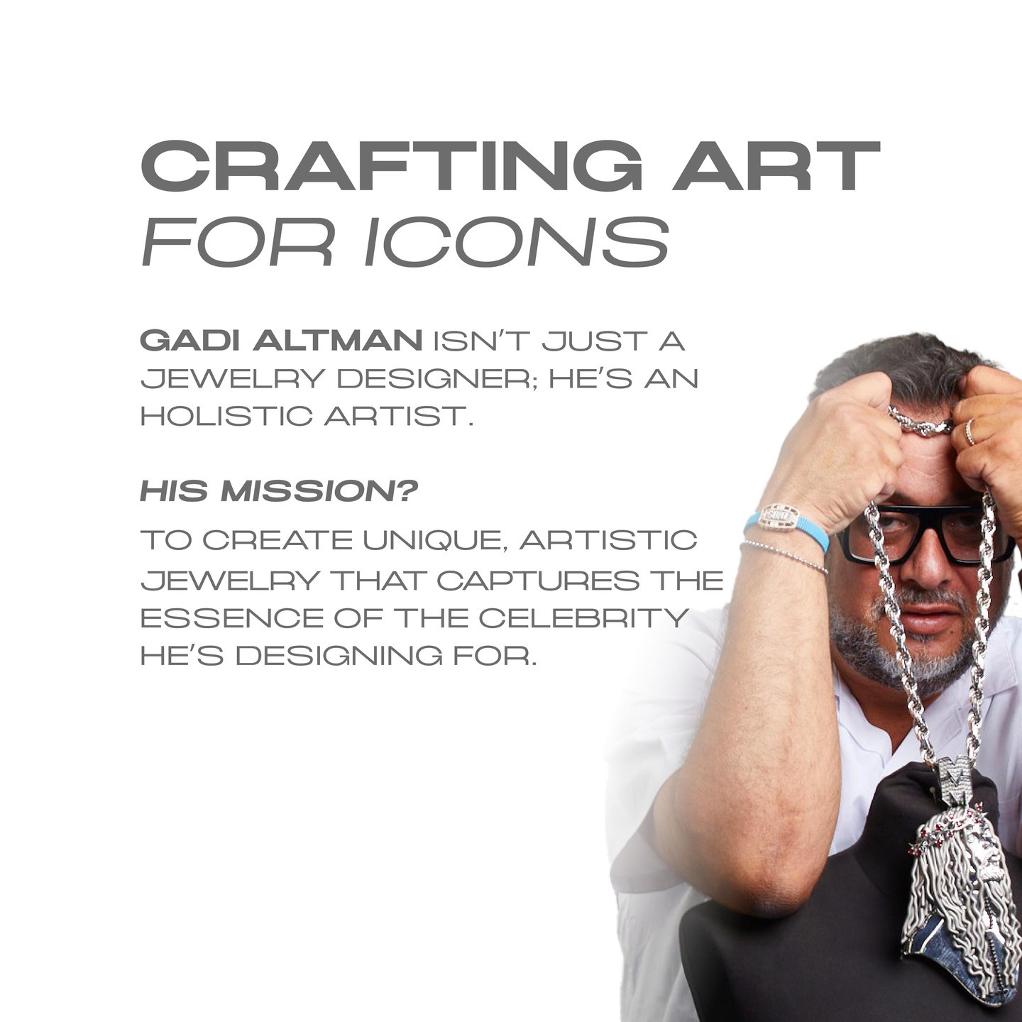 🌟Redefining Custom Jewelry with Gadi Altman x Creator's Boutique🌟
Embrace the art of custom elegance with the Bespoke Signature Collection, where your journey is etched into every creation. Explore the possibilities and create your own signature piece with Gadi Altman.
#GadiAltman #BespokeSignature #CustomJewelry #PersonalizedElegance #JewelryArt