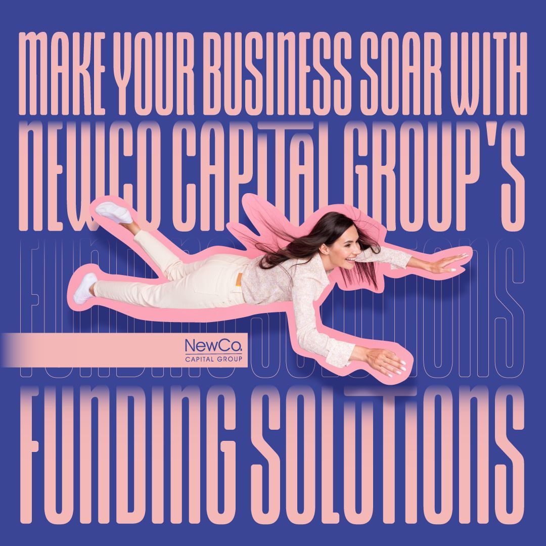 Soar above the competition with NewCo’s funding solutions 💸
#NewCo #fastfunding #smallbusiness #finance