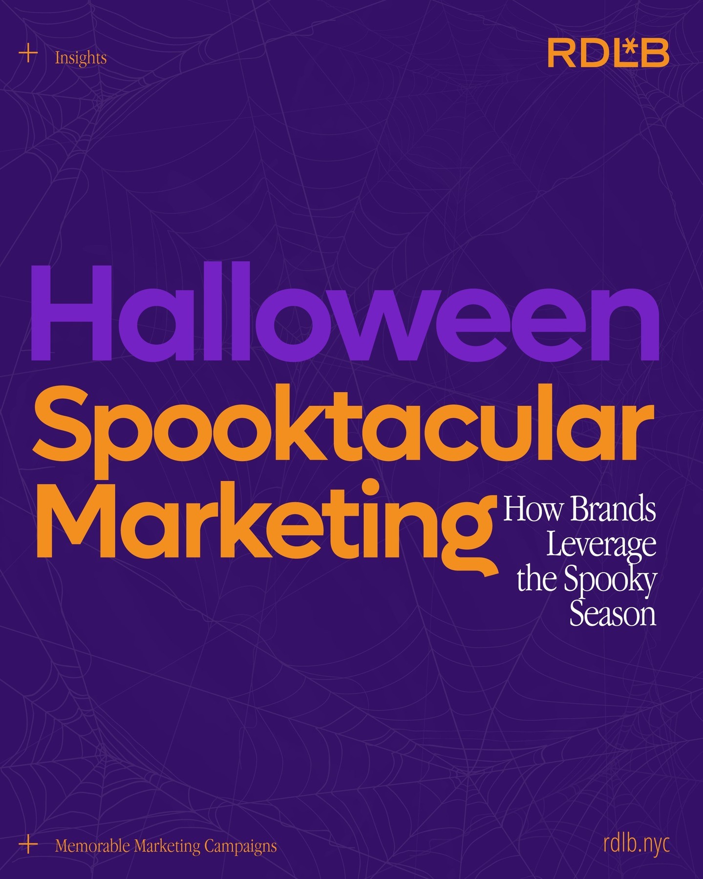 Did you know that Halloween has become a significant marketing opportunity for brands? From limited edition products to immersive experiences, brands are getting creative to engage their audience.
Discover how brands like M&M's and Dunkin' Donuts are leveraging the spooky season to drive sales and brand awareness. Visit our Insights blog to learn more. 👻
🔗Link at @rdlb.agency
rdlb.nyc
#Boo #spookyseason #HalloweenMarketing #BrandStrategy #DigitalMarketing #BrandAgency #BrandInsights