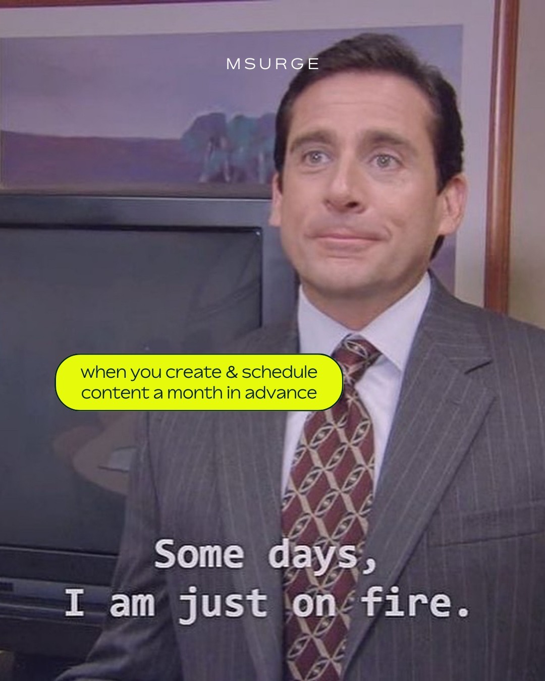 What can we say? Some days, we are just on fire. 🔥😉