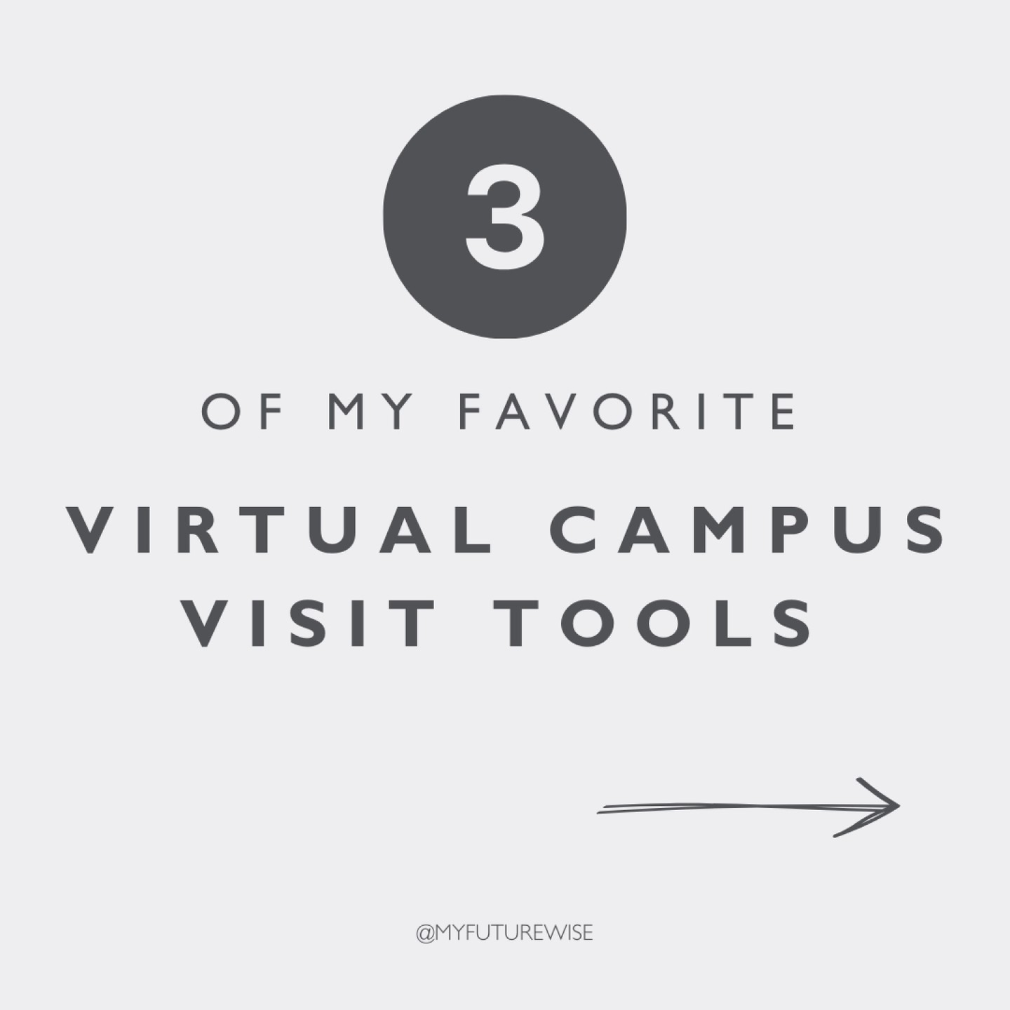 Campus visits not financially feasible? Maybe you’re short on time or are struggling to decide which campuses to see in person.
As you work to research colleges, virtual campus visits provide an excellent preview of what they have to offer, and in the wake of the pandemic, not only have they become more popular but also they’ve significantly improved.
But which virtual visit tools are worth your time?
Here are three of my favorites:
🎯 YouVisit.com
🎯 CampusReel.org
🎯 CampusTours.com
📝 Whether you're traveling to colleges in person or virtually, grab my FREE College “Tour Guide,” a workbook designed to help you maximize the effectiveness of your tours. It includes a guided assessment section to help you analyze and keep track of your impressions for later use in your college essays. Comment “tour” below and I’ll send it to you right away.
#teenagers #momsofteensandtweens #ilovemyteenager #parentingteenagers #collegeadmissions #raisingteens #momtomom #momsofbigs #momsofbigkids #becauseitstrue #raisingteenstoday #momposts #collegeready #teenagerposts #theyregrowingup #relatablemom #studentsuccess #schoolcounselorsofinstagram #schoolcounselor #classof2026 #classof2027 #classof2028