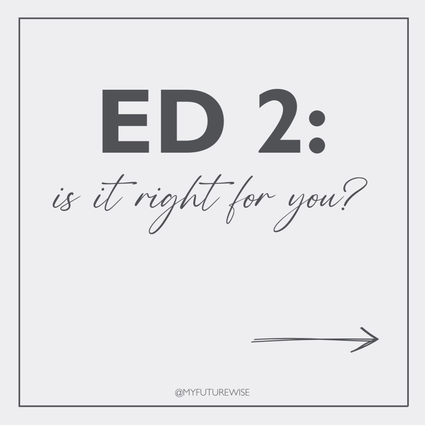Is ED2 right for you? 🧐
Early Decision 2 (ED 2 or ED II) is a great choice for some students, but it also requires careful consideration.
💡 Working your way through the Common App? Comment "guide" below and I'll send you my FREE Ultimate Guide to the Common App right away!