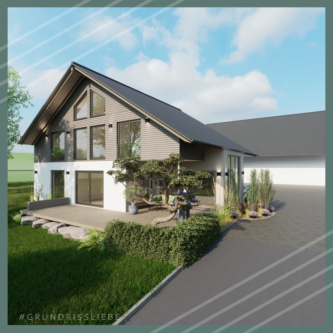 Wieder ein spannendes Projekt, ich liebe es😍 Ein Bestandshaus eines 3 -Seiten Hofes wird abgerissen und auf den Bestandskeller soll ein neues Haus gebaut werden.
Der erste Blick wird auf dieses Haus fallen, daher muss es einfach perfekt ausschauen😍
Mein Lieblingsbereich ist auf jeden Fall der riesige Essbereich mit Luftraum. Viel Platz für die gesamt Familie und Freunde😁
Was ist euer Lieblingsbereich?
#grundrissliebe #FertighausWeiss #Abriss #Neubau #Hausbau #Individuell #Hof #Keller #Luftraum #Galerie #Holz #Nachhaltig #Visualisierung #3D #Instahome #Ankleide #Kochinsel #belichtung