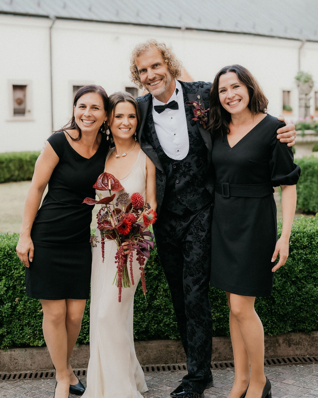 Antonia & Peter
"Words cannot describe the incredible experience we had while working with Ambientes for our wedding in Slovakia. Lucia and Andrea completely went above and beyond all of our expectations. They made the entire wedding planning process completely stress free and enjoyable, and they did so while us being in America the entire time! Everyone on their team was so incredible and an absolute pleasure to work with. We used them for both the decorations and overall wedding planning, and we would not have done it any other way. From the start, they immediately understood our vision and what we wanted. Our venue was tricky and we initially thought that our dream wedding would be almost impossible to achieve, but throughout the entire process they consistently told us, "We'll make it happen." Not only did they make it happen, but they did so in ways that were truly beyond our wildest dreams. Between Andrea's incredible decor and Lucia's flawless planning and coordination, we couldn't be happier. Everything went completely without a hitch. The wedding looked and felt like it was out of this world, and all of our guests kept saying how it was the best wedding they had EVER been to. We are so grateful to have had the pleasure to work with Ambientes for our special day, and we would recommend them for any and all kinds of events. We hope to remain in contact with them in the future, as the relationship we formed with them throughout this entire process is one we have truly come to cherish. No matter where in the world you are, you can count on them to bring your vision to life in ways that are even better than what you could have imagined. They truly went the extra mile for us and the result was even better than anything we could have ever hoped for. They are the best!!!"
Our lovely Antonia & Peter <3 Thank you for having us, it was such a ride! We are looking forward to another adventure in Pezinok next year :) Love you guys!
👰🏻♀️ @antoniammasvidal
📷 @lukasvazanphoto
#weddingplanning #weloveourwork #planovaniesvadby #svadobnaagentura #svadobnaagenturaambientes