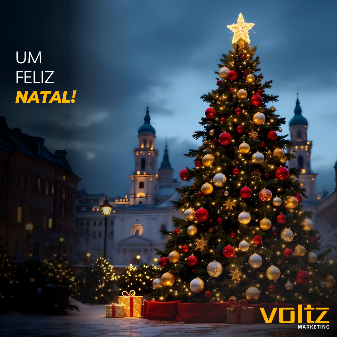 Neste Natal, queremos compartilhar uma mensagem de paz e esperança. Que a magia desta data renove os corações e traga momentos de alegria, união e amor ao lado das pessoas que você mais ama.
Assim como o Natal é um momento de reflexão e renovação, acreditamos que cada gesto de bondade e cada palavra de incentivo podem transformar o dia de alguém. É tempo de celebrar, sorrir e encher o mundo de energia positiva.
A equipe da Voltz Marketing deseja a você e à sua família um Natal iluminado, repleto de conquistas e bons sentimentos. Que a paz desta época esteja presente em cada passo do seu caminho.
Feliz Natal! Vamos seguir juntos transformando ideias em conquistas.
#NatalDeEsperança #MensagemDeNatal #VoltzMarketing #PazEAmor #ConexãoQueInspira #UniãoEnergética #MarketingComPropósito