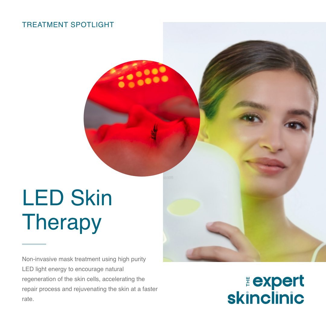 You may be seeing at-home LED masks all over social media at the moment. Whilst we understand the hype of LED light therapy and these are great for maintenance in between treatments, at-home masks have nothing on the results you'll achieve from a proper clinic or skin expert.
LED masks and treatments offered at skin clinics will use a much higher intensity of LED light, meaning more noticeable results. Your treatment plan and choice of LED light colour and frequency will be carefully chosen by your practitioner to suit your skin concerns. It can also be used with other advanced skin treatments to enhance results.
At The Expert Skin Clinic, we use the LED-Xpert Photobiological therapy mask, the most powerful on the market. If you've been seeing LED masks everywhere and would like to invest in the best version of it, book a consultation with us to create a bespoke plan!
