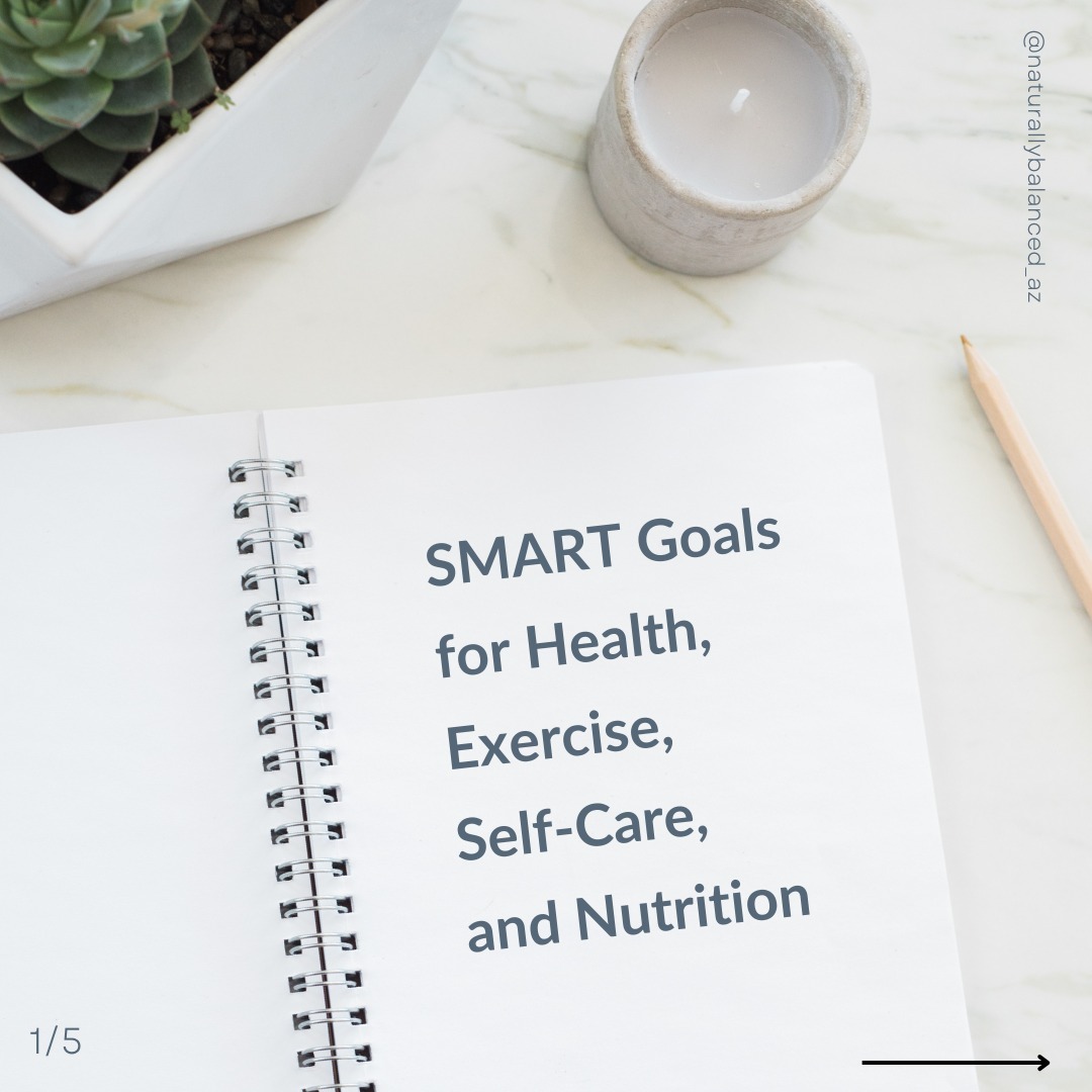 ✨ Set SMART goals and take charge of your health in 2024! Whether you're focusing on better nutrition, consistent exercise, self-care, or overall wellness, having a clear plan makes all the difference.
💡 SMART Goals = Specific, Measurable, Achievable, Relevant, and Time-bound.
✔️ Prioritize protein at every meal for sustained energy.
✔️ Schedule workouts like appointments to stay consistent.
✔️ Make self-care a non-negotiable for mental and emotional well-being.
✔️ Track your progress and celebrate small wins!
🌿 At Naturally Balanced in Gilbert, AZ, we’re here to help you reach your health and wellness goals with a holistic approach. Ready to take the first step? Let's make 2024 your healthiest year yet!
💬 What’s one SMART goal you’re setting for yourself? Drop it in the comments! ⬇️
#SMARTGoals #HealthGoals #GilbertAZ #NaturallyBalanced #HolisticWellness #ExerciseMotivation #SelfCareMatters #NutritionGoals