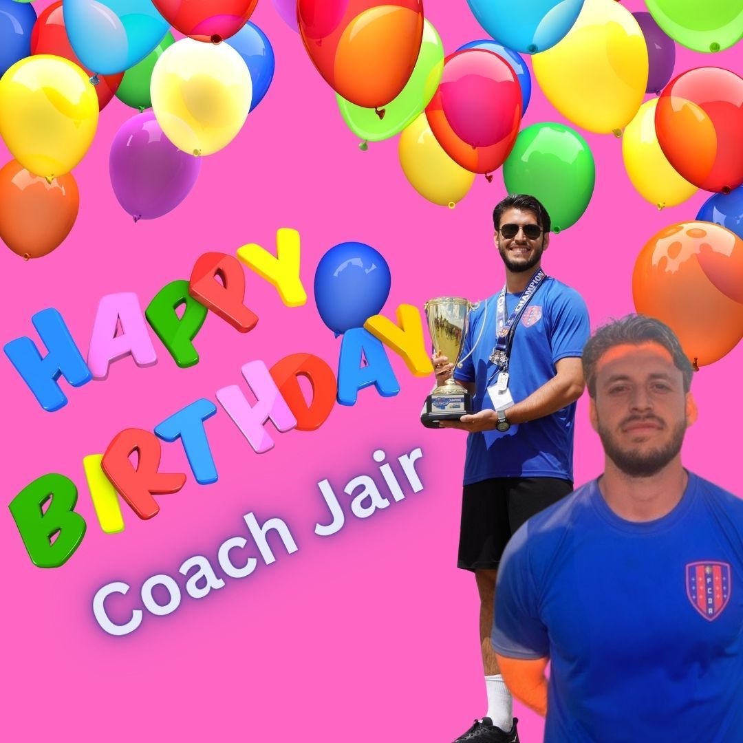 Happy Birthday coach Jair!