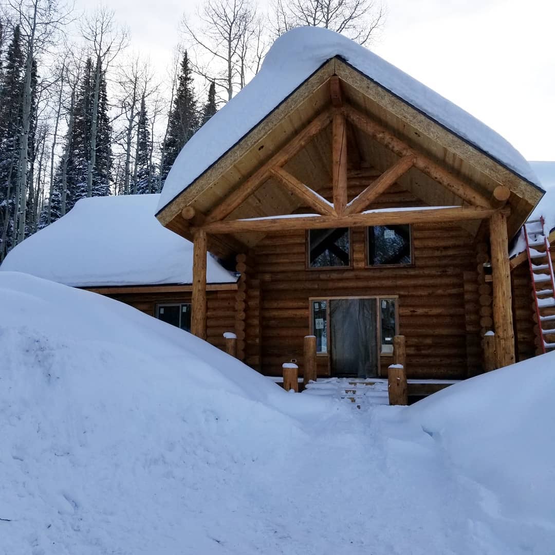 Site visit to Timber Lake project #2! Thank goodness for 4wd! It's going to be another fun one!