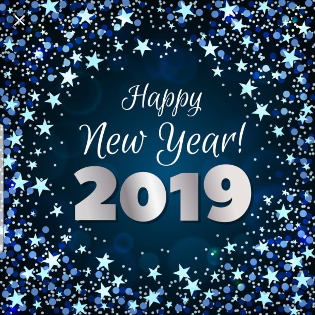 Happy New Year!! Wishing you all a blessed 2019!