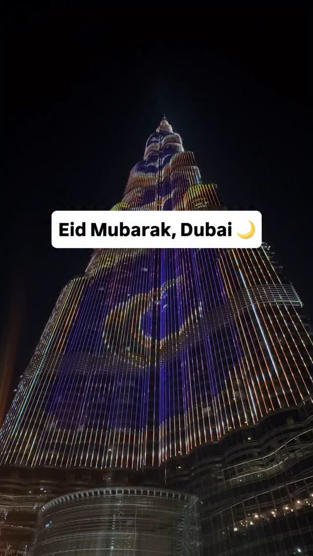 Are you celebrating Eid in Dubai? Eid Mubarak, from our Time Out family to yours. #dubai #eid #eidaladha