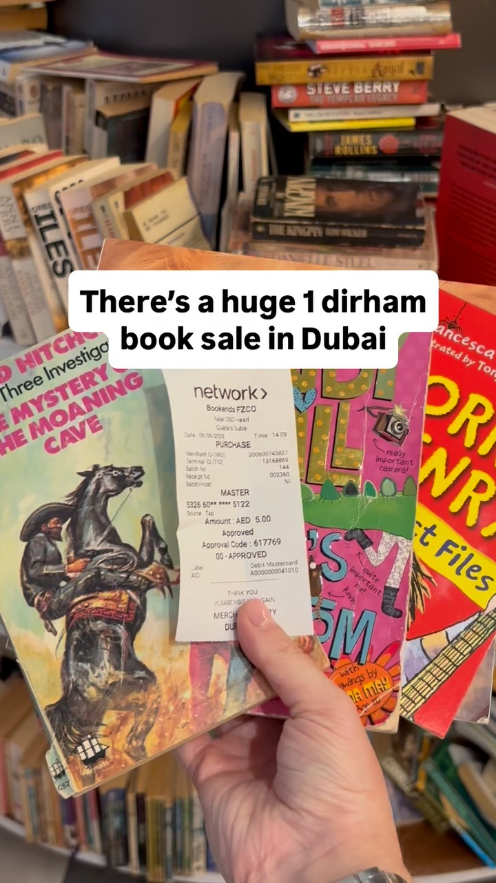 Bookworms, this one’s for you. Bookends is hosting a book sale at its Dubai Digital Park store in Silicon Oasis. And yes...