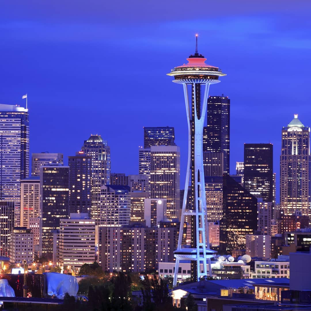 The Space Needle is an observation tower in Seattle, Washington, a landmark of the Pacific Northwest and an icon of Seattle. It was built in the Seattle Center for the 1962 World's Fair, which drew over 2.3 million visitors. Nearly 20,000 people a day used its elevators during the event.
Construction started April 17, 1961
Completed December 8, 1961
Opening April 21, 1962
Owner Space Needle Corporation
Architect John Graham & Company
Structural engineerJohn K. Minasian
Victor Steinbrueck
Main contractorHoward S. Wright Construction Co
Thanks @google .
.
.
.
.
.
.
.
#engineering #construction #mdjengineeringandconstruction #architecture #design #city #skyline