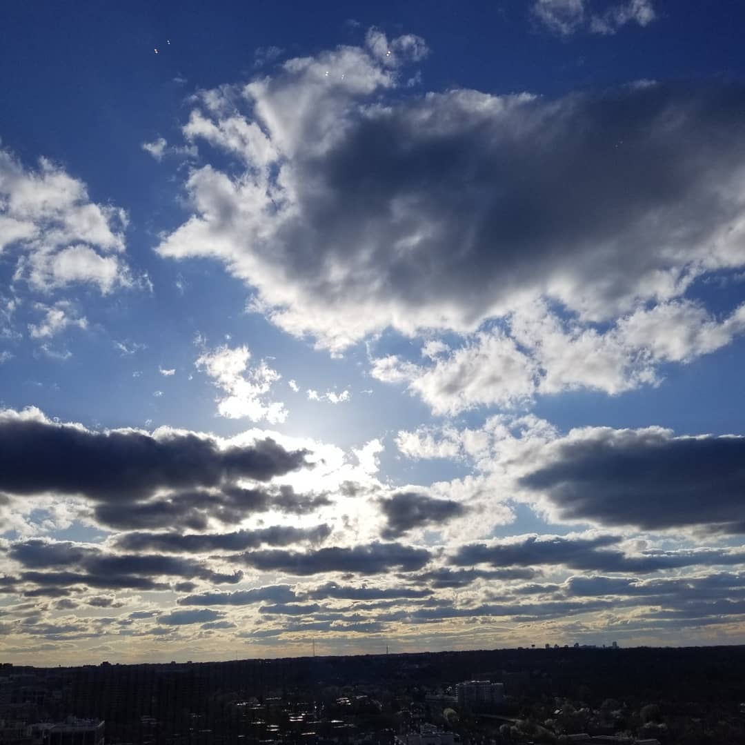 Enjoying the view at the observation deck after our board meeting and mission meeting! #PCCMissionToDC