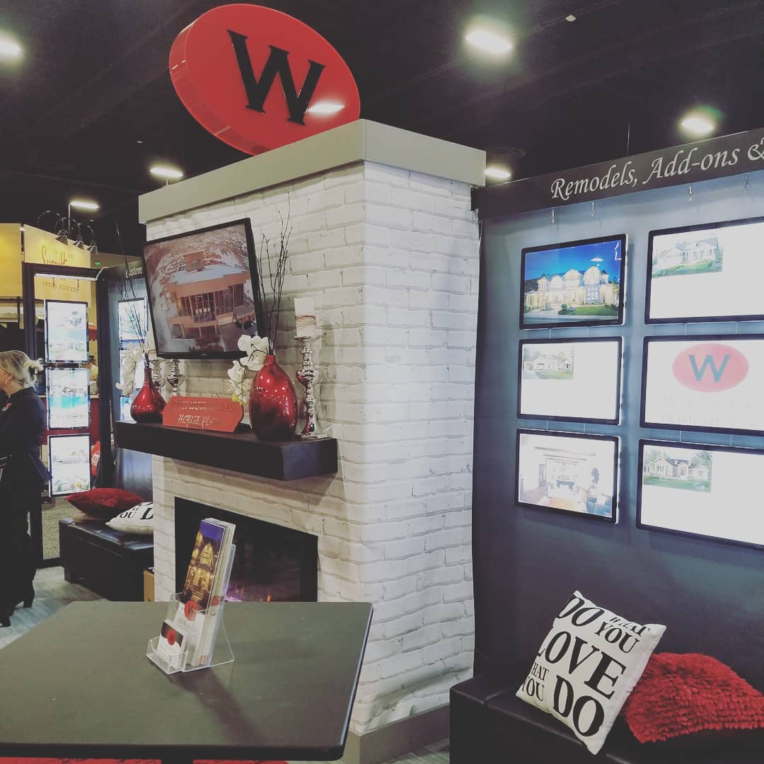 Helping my friends out at Walker Home Design today at the Home and Garden Show. Come say hi if you're here!! @walkerhomedesign