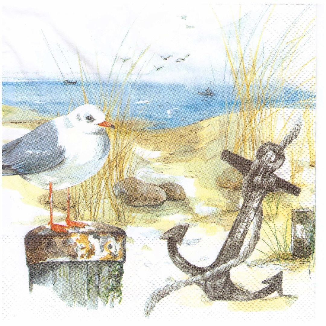 Sail away... New collection of #summer theme napkins available in my shop www.reverie-art.co.uk #sea #sail #sailing #yacht #seaside #seashore #decoupage #art #craft #pasttime #revereieart #seagull #lighthouse