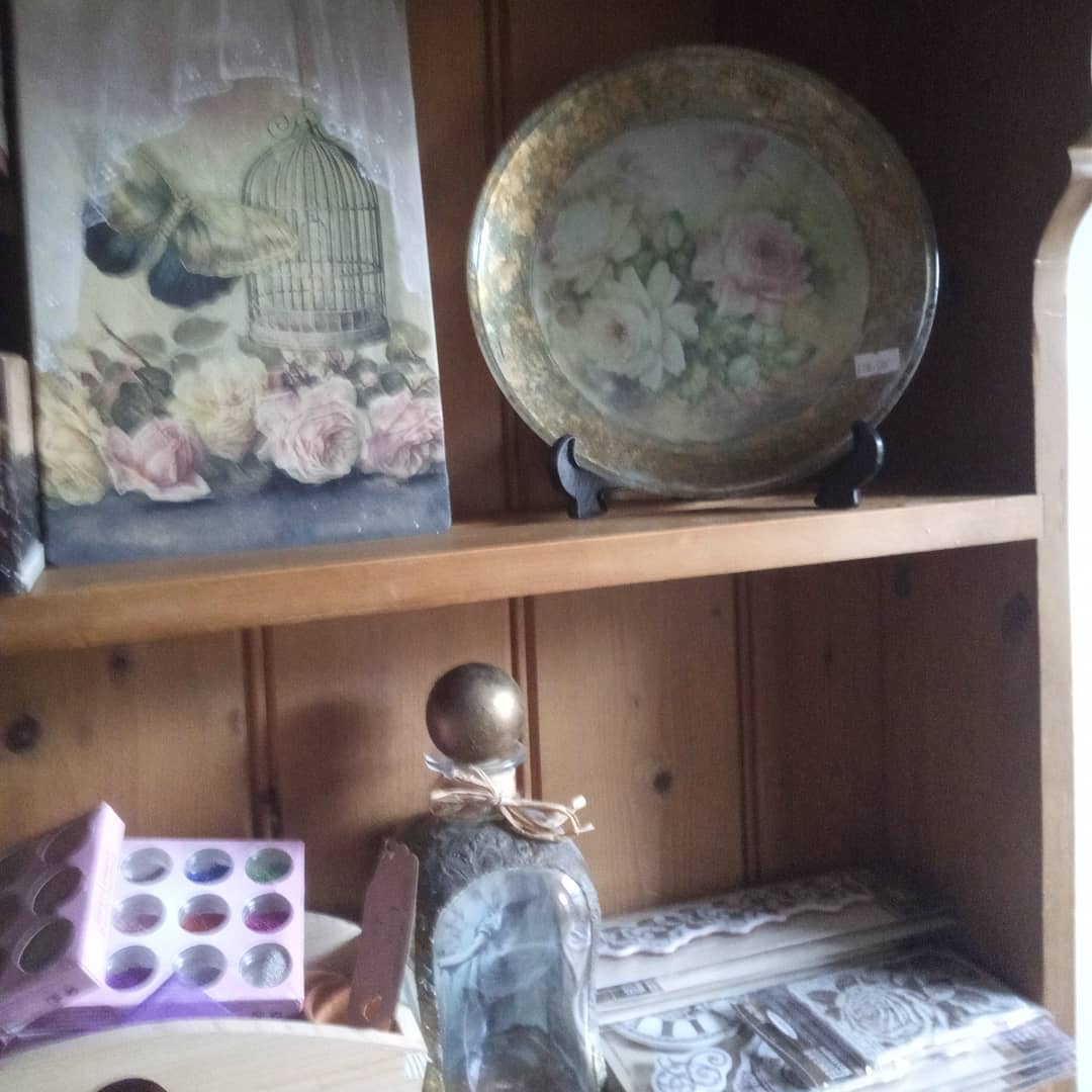 My new studio <3 #reverieart #decoupageuk #decoupage #craft #art