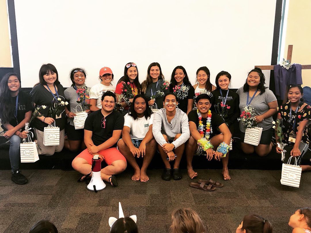 A Camp Kulia tradition of honoring each other - today our boys took time to say thank you to our female counselors with a dance, home made baked goods they made themselves, and flowers! So sweet!!!💕😍