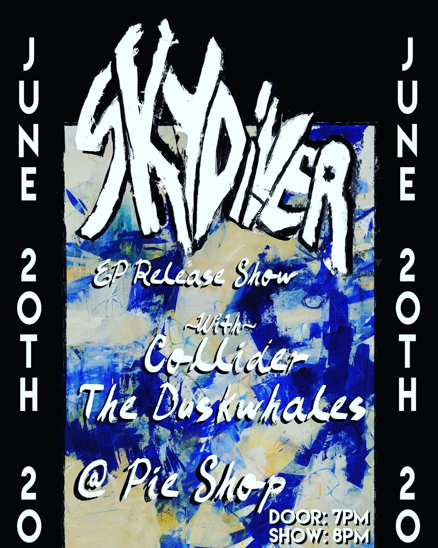 Completely stoked to be playing with @skydivermusic for their EP release @pieshopdc this Thursday, with @theduskwhales and @collider_dc