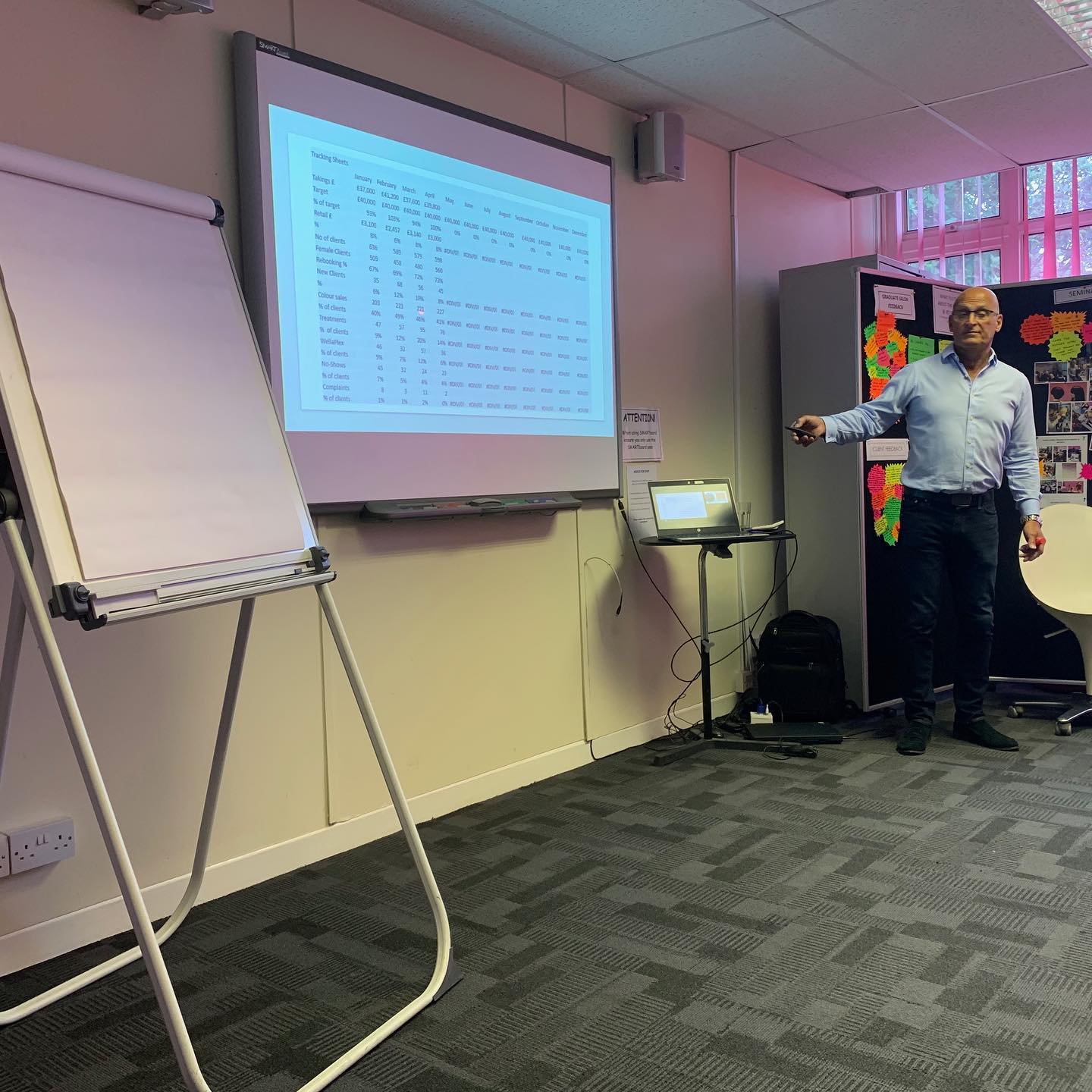 What a great crowd and thank you @jethairdressing for having MySalonManager at your business event today ⭐️ #SalonBusiness #MySalonManagerLive #ItsAllAboutGrowth