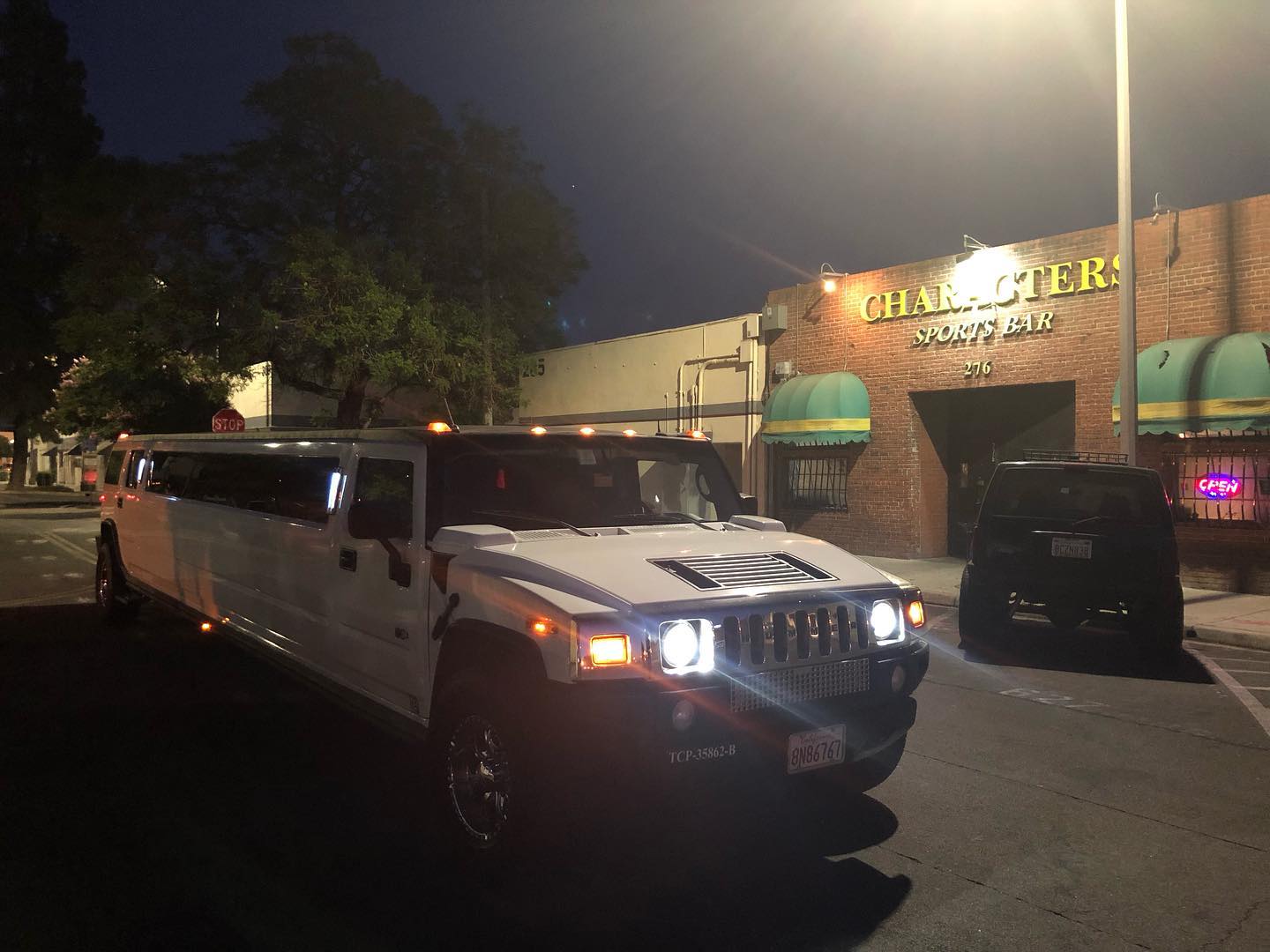 Just a Wednesday night.