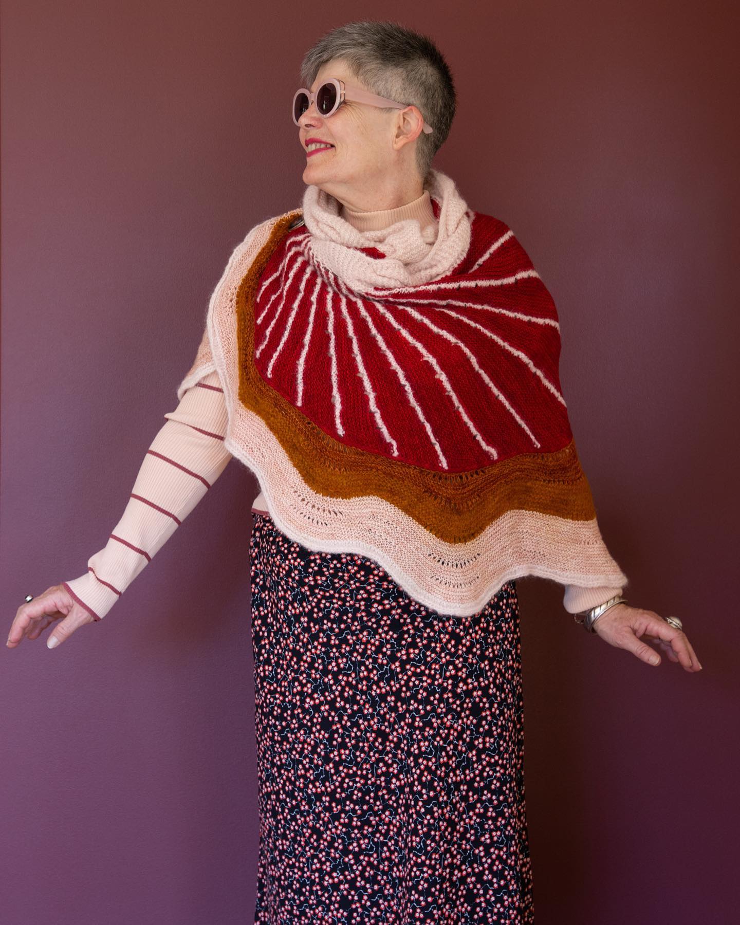 I’ve always felt more comfortable on the other side of the camera - as a photographer. I’ve had recent surgery to remove skin cancers and had my nostril replaced with a portion of my forehead and this little set of images fir me marked celebrating the miracle of how skin heals, the brilliance of my surgeon , and the acceptance of my face with all its scars - not hidden with makeup.
With much gratitude to @westknits for Stephen West’s inspiring design #thedoodler and providing this opportunity for celebration. .
. .
.
More pics swipe and on my Ravelry account. Skeinydipping .
.
.
#handknitting #knitting #indiedyedyarn #westknitsarethebestknits #knittingisthenewyoga #knittingismytherapy #knittingisfun #imadeit #todaysoutfits #todaysoutfit #contentcreator #happydays #qingmeltedsuri @qingfibre #surialpaca #livingboldly #fashionknitting #fashionknitwear #feelingbrave #lovinglife