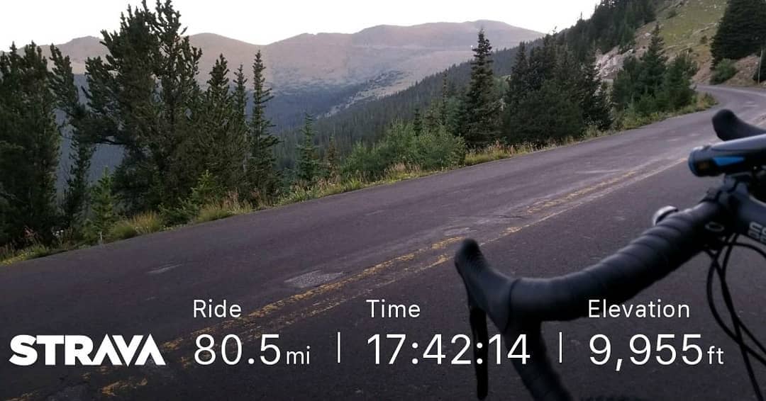 Golden, Co to Mt. Evans
53 mile 10,000 ft.
#ragingelkman #antlerman #coloradoclassic
#coloradoclassicpro #mtevanscolorado
#mtevans #bicycletouring #mtnbiking
#fourteener #biketour #goldencolorado
#lookoutmountain #buffalobillsgrave
#squawpassroad
https://m.facebook.com/story.php?story_fbid=2692747290737517&id=100000068172244