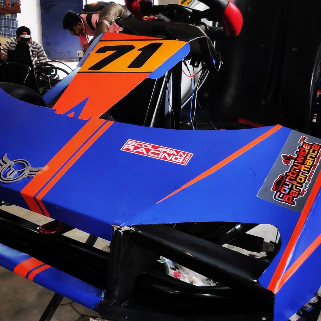 Posted • @sygnitors Event day... Ready to race ! .
.
.
.
#scolarianracing #everymakerisawinner #AISI4130 #chromoly