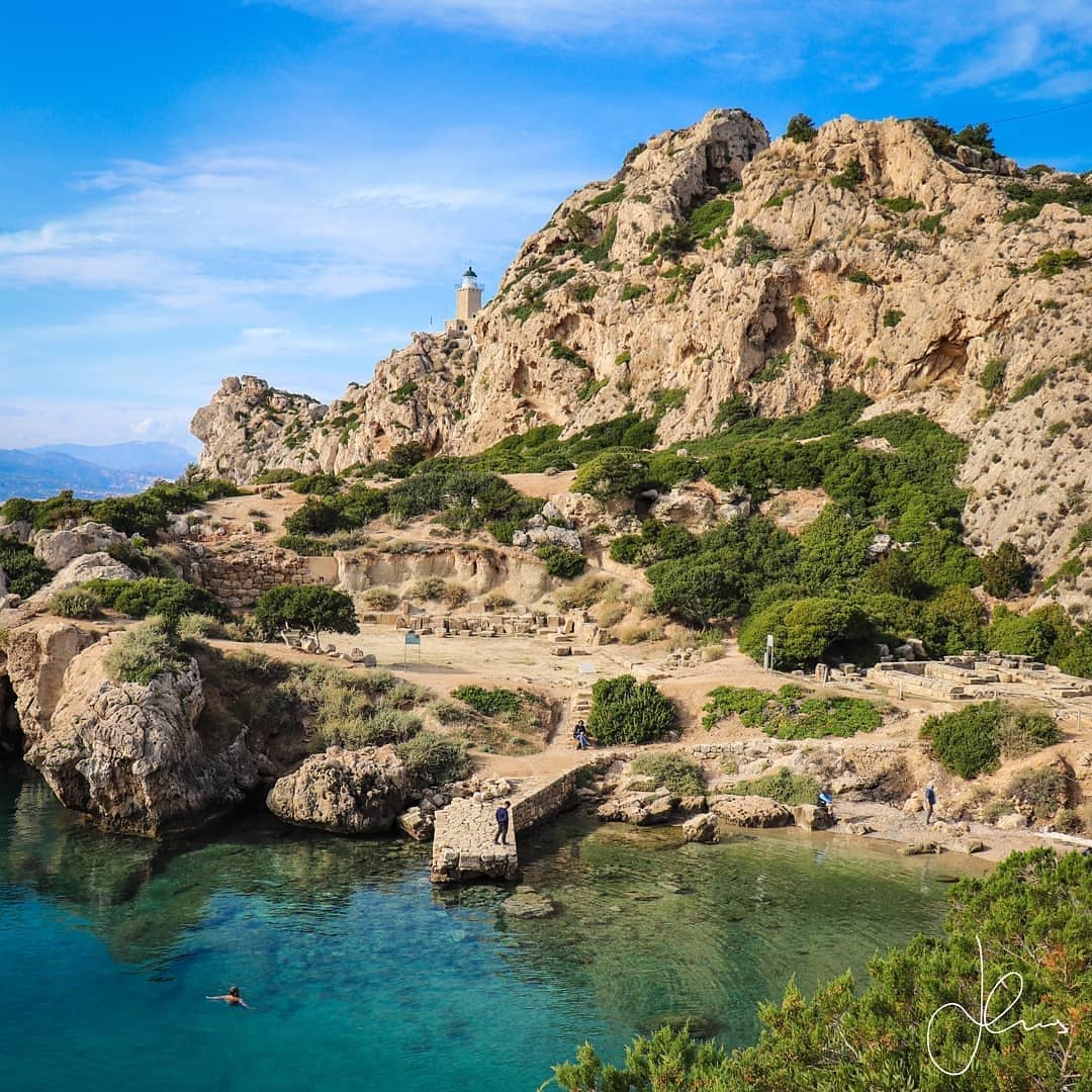 🏺🏛️❗I present to you the Unique Beach site of the Temple of Hera, Queen of the Gods during Winter! Hera wasn’t in an especially happy marriage as Zeus her husband god of the sky and thunder was rather a frisky character and had numerous love affairs with other goddesses and mortal women! He was especially sneaky as he would assume different physical forms such as that of a swan in order to seduce these women, yet I feel on this tranquil cove of azure waters Hera felt right at home!
◾◾◾
One of the reasons I made this project was to discover my country that I have always felt has so much more to offer to the world both in terms of locations and of ideas. There are so many fascinating sites that do not enjoy the publicity they deserve and Greece is so much more than Mykonos and Santorini. One of my desires is to inspire your future travels so that you may take something real back with you, to challenge your views of life within the framework of an ancient wisdom and code of being that is totally lacking in this day and age.
◾◾◾
The archeological site is one of the generally unknown gems of southern Greece accessible via a short 70minute drive from Athens. Situated in a serene cove of incredible natural beauty, the site sits prominently under a lighthouse and a small Greek Orthodox church accessible by a pathway with multiple steps that add to the experience as there is a processional dimension to the visit that feels more like a nature trail! During winter the entrance is free and it appears you can enjoy a remarkable life experience of swimming next to ancient ruins! I will follow up by calling the authorities to see how valid this is in the summer months!
◾◾◾
❗Date of Visit: Nov 23, 2019
Weather Conditions: Warm Sunny Day In Winter (You Can Even See a Swimmer to the left!)
◾◾◾
#greece #photooftheday #picoftheday #beach #travelphotography #igdaily #architecture #greektemple #greektemples #temple #discovergreece #offseason #travel #roadtrip #greekmyths #greekgods #queen #peloponnese #peloponnese_gr #corinth