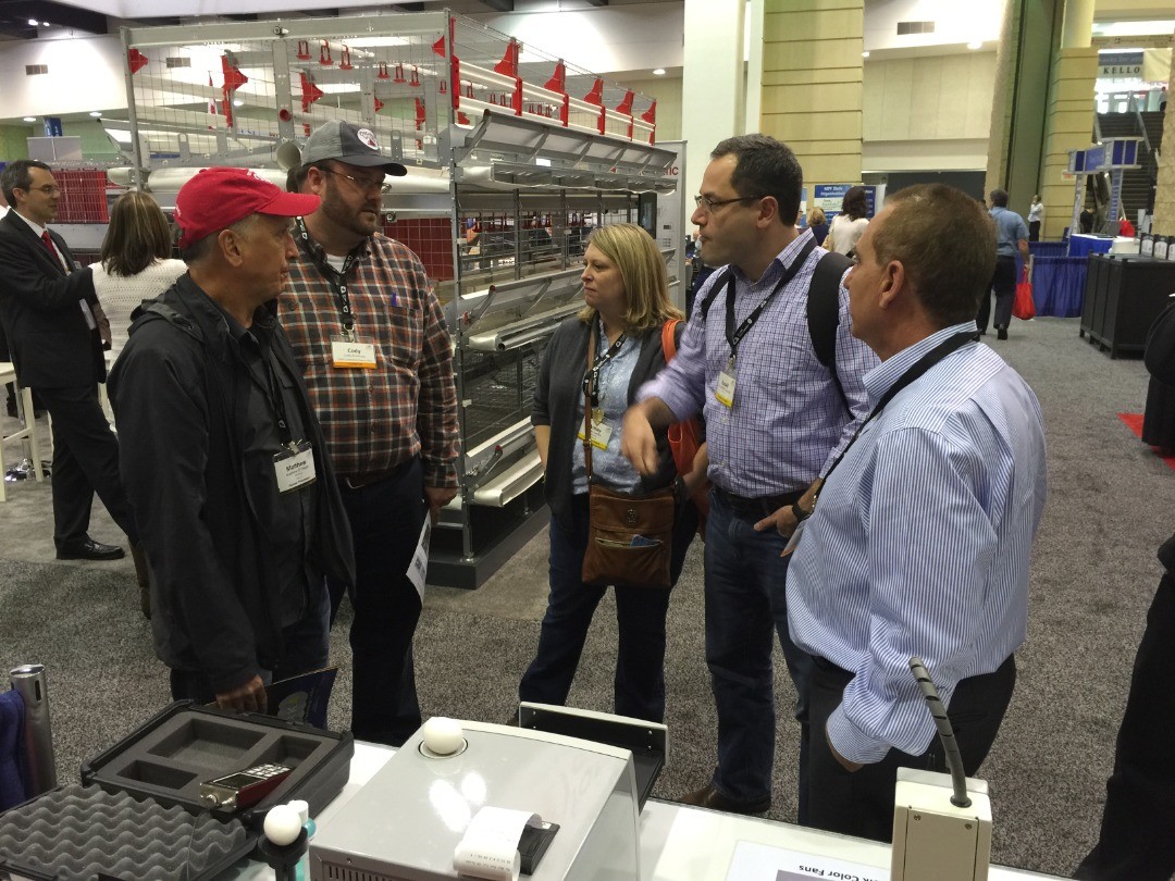 Midwest Poultry Show at Mineapolis, MN
#eggtester #haughunit #haugh #egganalyzer #eggforcereader #forcegauge #eggshellthicknessgauge #thicknessgauge #digitalhaughtester #wirelessegg #wirelesseggs #smartegg #smarteggs #electronicegg #electroniceggs