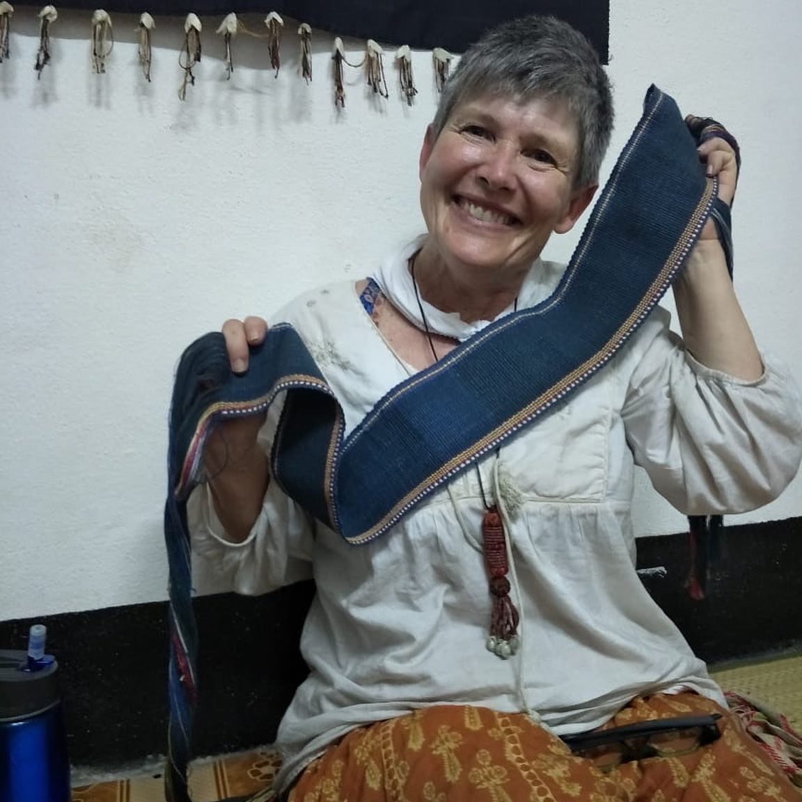 Road trip in a vintage car from Bangkok to London is filled with rich experiences. Last week I learned from @theweavingsisters how to weave using the back-strap technique and I had the BEST time! I wove this belt .. which was dyed using locally grown indigo!
Us sista’s laughed so much and had a beautiful sharing time together and I learned so much.
My class was in Luang Prabang in Laos.
We’re in China right now and having a fabulous time. Long hot days. Rough roads.... and so many experiences to share! I’ll share when I can. Internet is random here in China, and often at night we just need to get to sleep ready for our next big day. I’m updating my website with journal posts when I can, so pop there if you want more stories and photographs.
Link in profile. .
.
.
#roadtrip #happydays #weaving #indigo #laos #generous #funtimes #traveladdict #journeywoman #vintagecar #laos