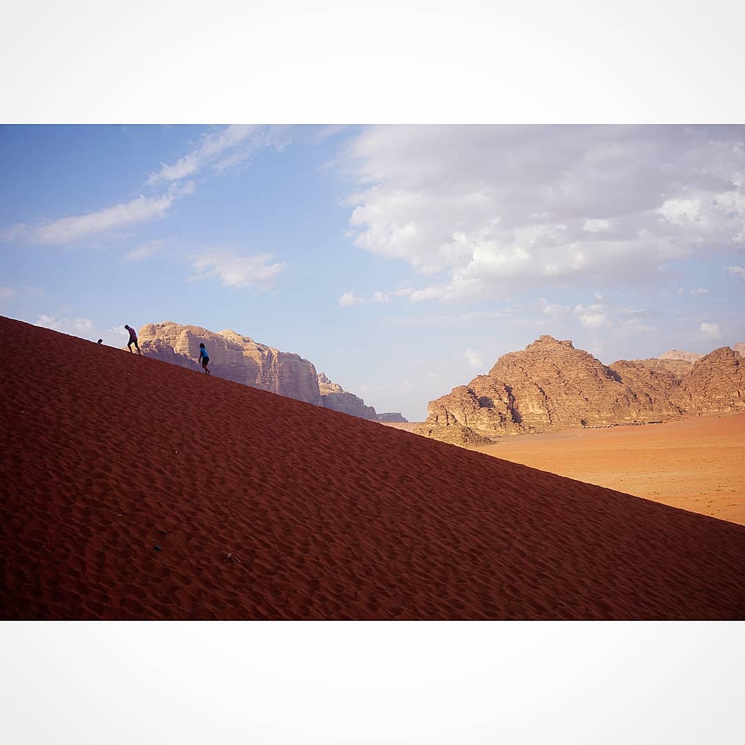Sand dunes #wadirum #jordan #middleeast #sanddune #dunes #sand #desert #adventure #travel #exploring