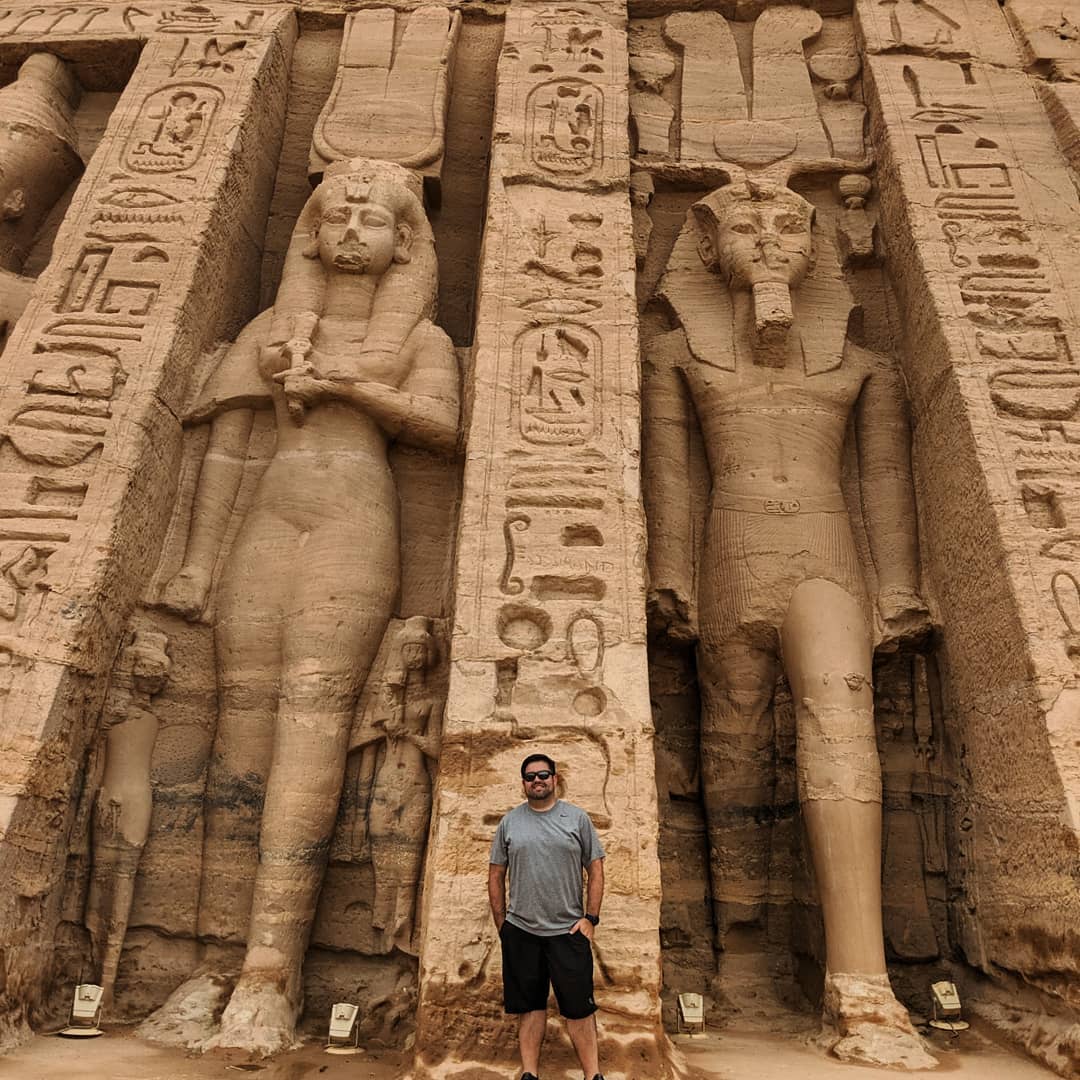 Temples in the mountains. #abusimbel #egypt #mountain #temple #mountaintemple #africa #ancientegypt #shrines #ramsesii #pharoh #explore #adventure #history