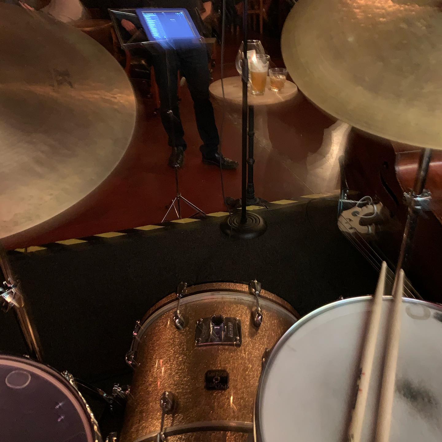 Had a blast playing w/ @tonygudell ‘s Jazz Syndicate @thecrownandcrow !!!
.
.
.
#drummersofinstagram #dc #thecrownandcrow #gig