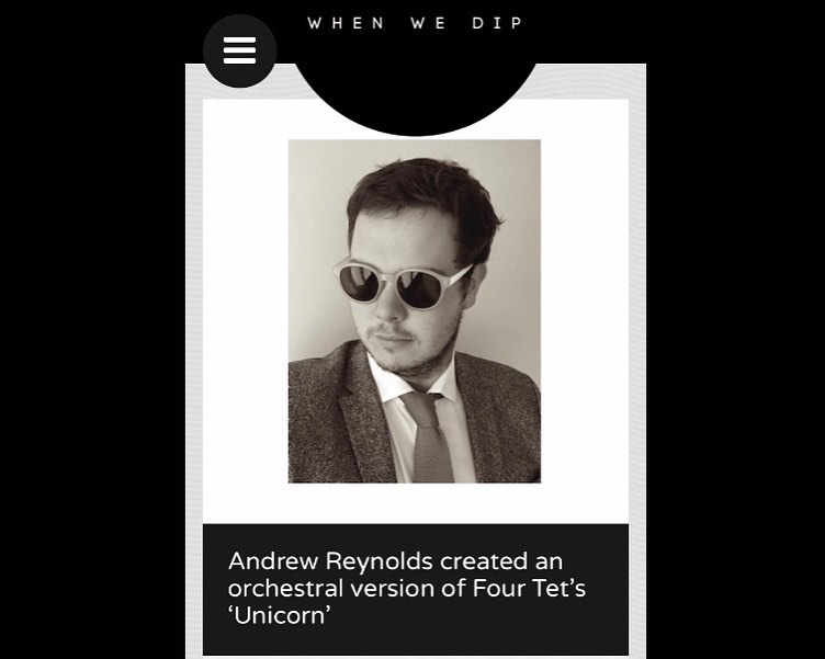 With his blessing I made an orchestral version of @fourtetkieran ’s, "Unicorn". Thanks to @whenwedip for the write. Hit the link in bio to give it a listen ✌️
•
•
•
•
•
•
#fourtet #4tet #kieranhebden #unicorn #orchestra #classical #classicalmusic #electronicmusic #whenwedip #musicarrangement #music #arranger #arrangercomposer #musicproducer #musicproduction #musicproductions