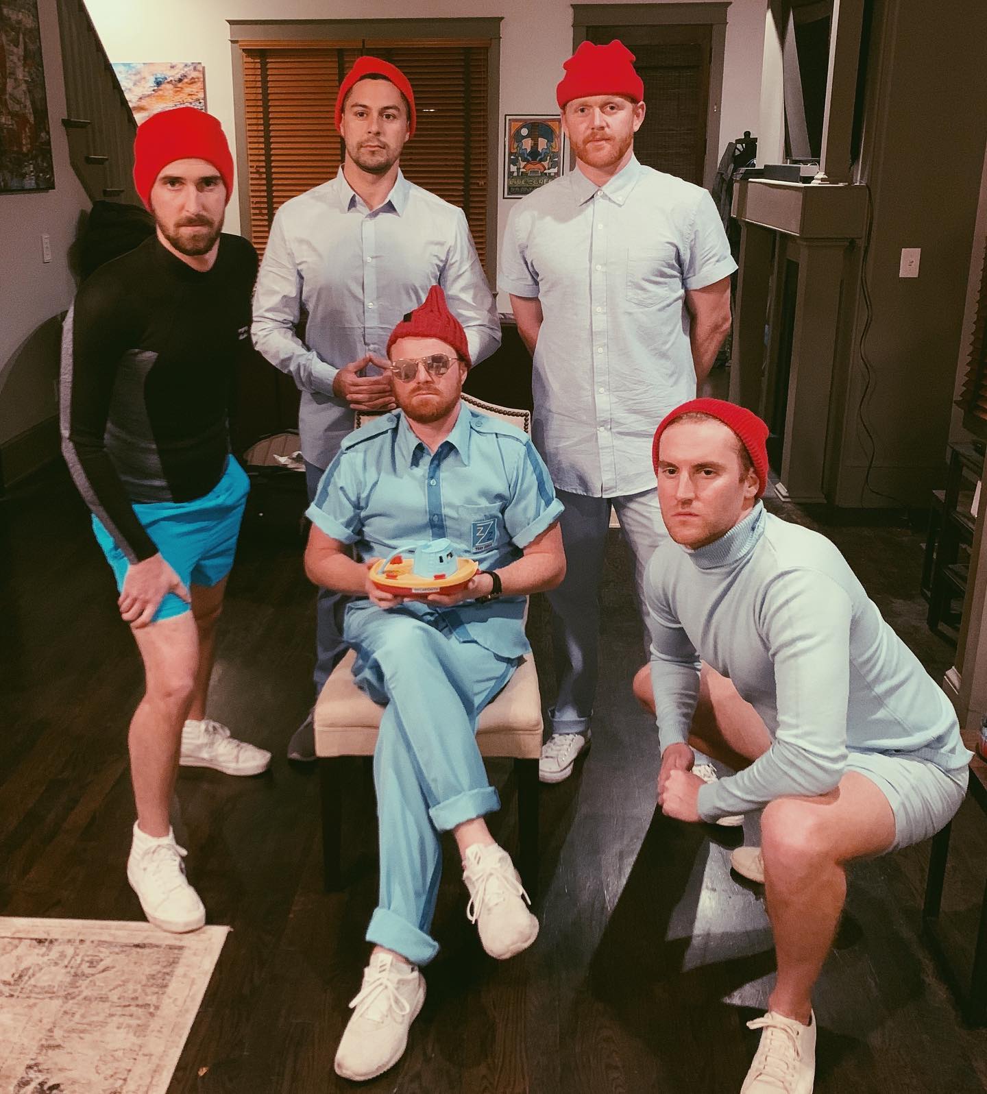 This year’s birthday takes the cake. I can’t tell you how thankful I am to have such great friends and family. What a year 29 was...PS: Steve Zissou doesn’t smile. #TeamZissou #Belafonte