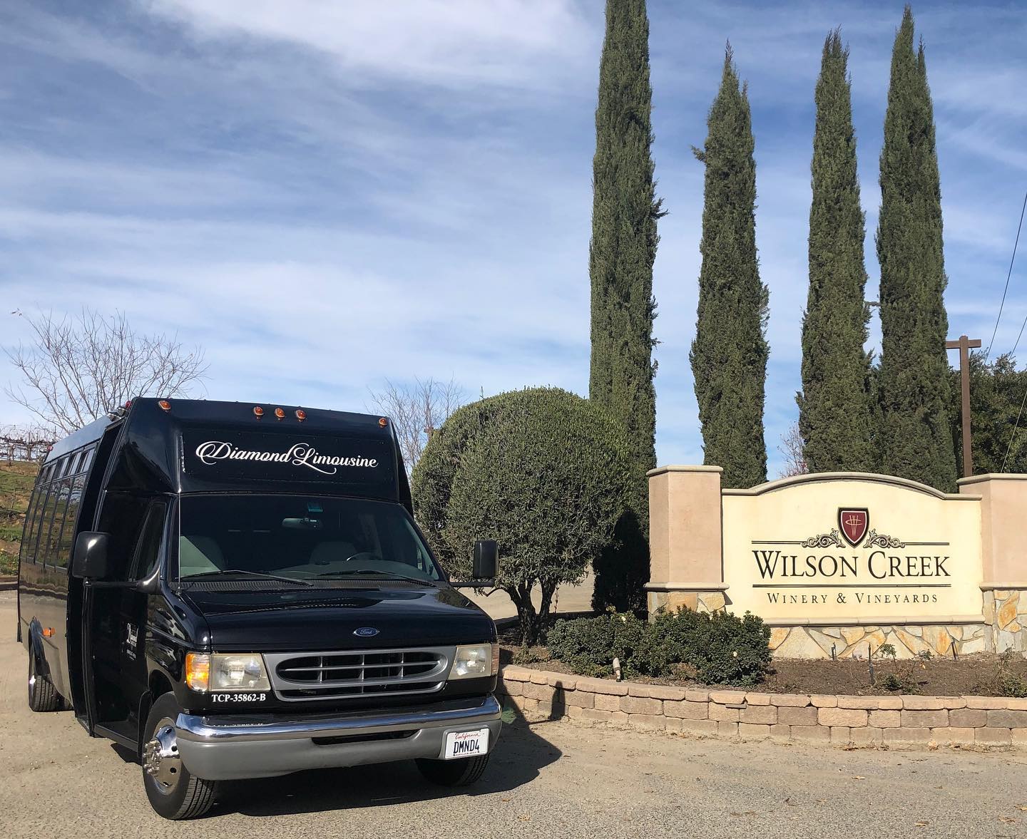 Beautiful day to be out wine tasting. #bridetobe