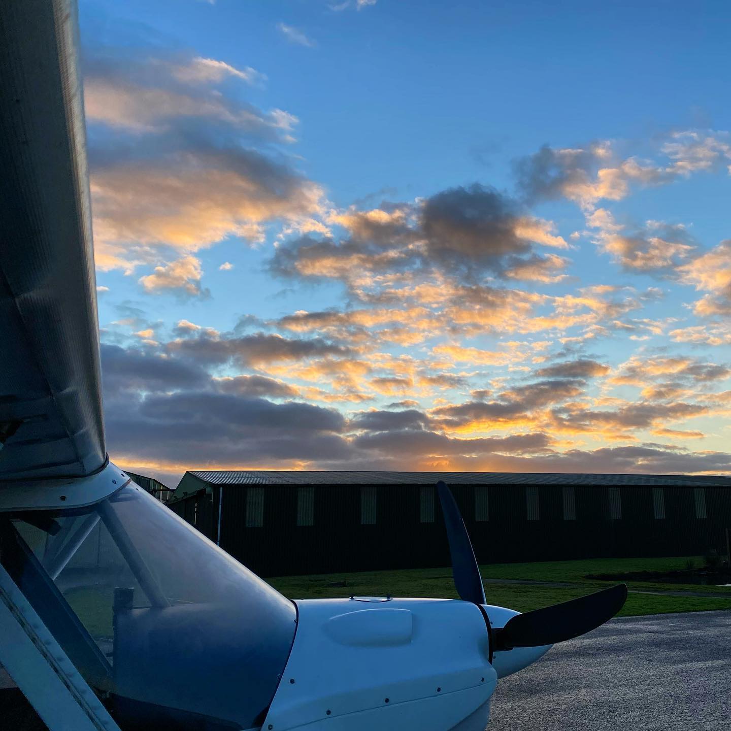 This morningโs sunrise โ๏ธ was a beauty ๐๐โ๏ธ