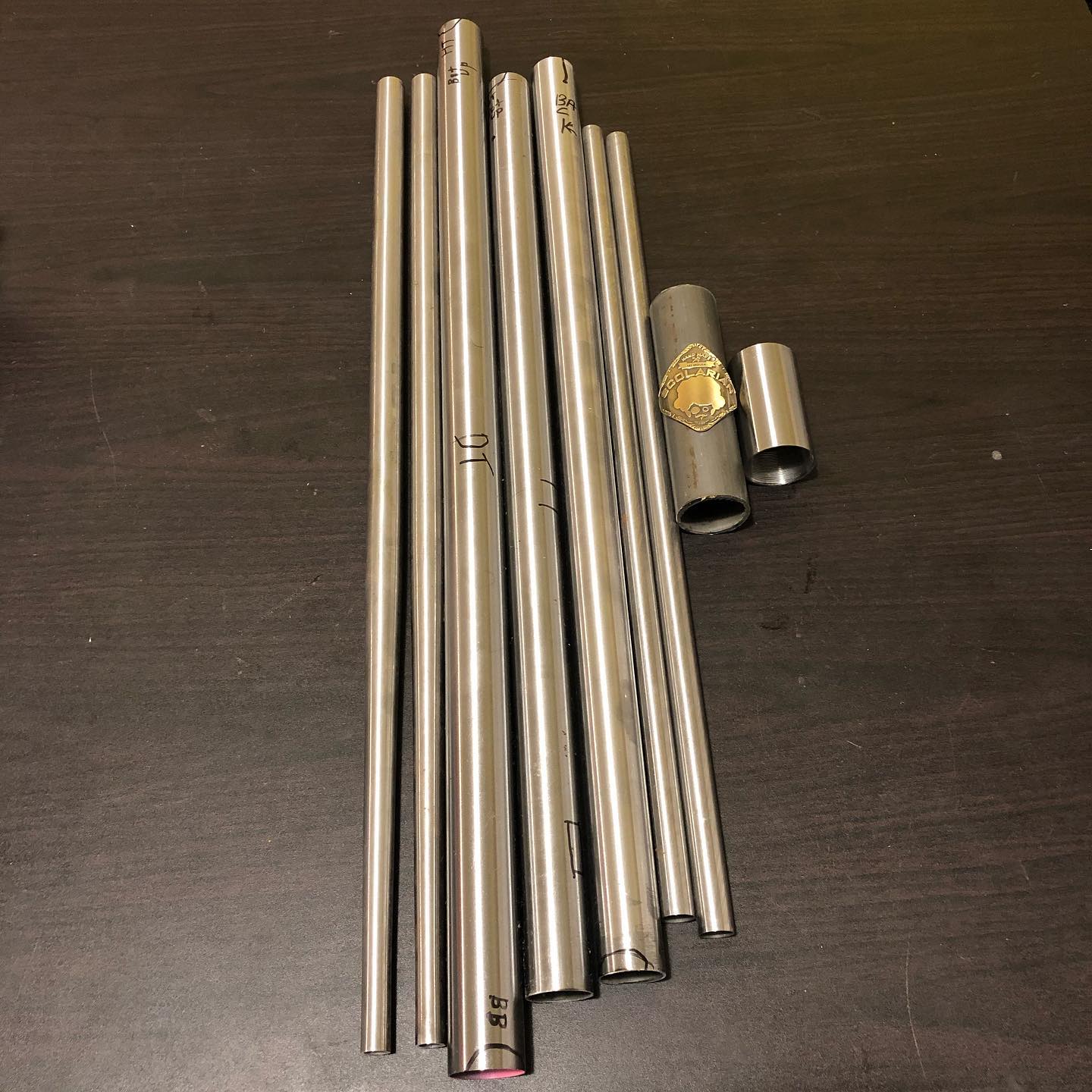 Butted 4130 tubes in stock !
Build your bikes 🚲 today .
.
.
.