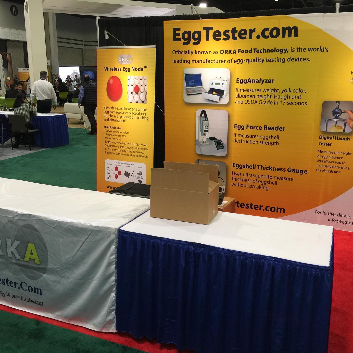 IPPE2020 at Atlanta Continues...
After the war... all were taken.
#ippe2020 #ippe2020atlanta #haughunit #eggtester #orkafoodtechnology #orkafood #dsmcolorfan #yolkcolorfan
